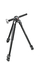 Tripod Manfrotto 290 Dual MK290DUA3-3W, alumin, me kokë 3 drejtime, i zi