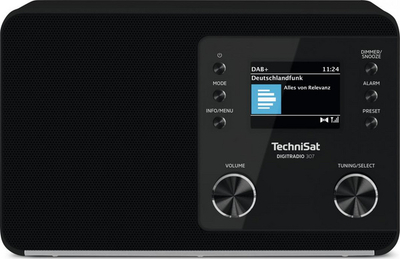 Radio TechniSat Digitradio 307, e zezë
