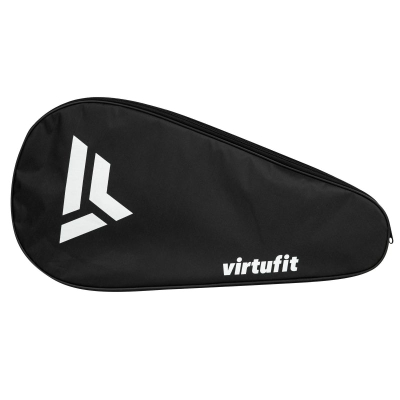 Çantë mbrojtëse për raketë padeli VirtuFit, najlon, me rrip shpatulle, ngjyrë e zezë
