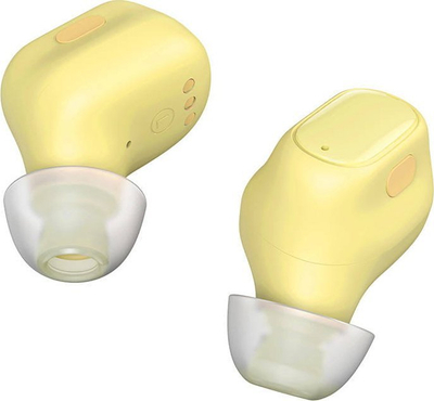 Kufje wireless Baseus WM01, TWS, Bluetooth 5.0, të verdha