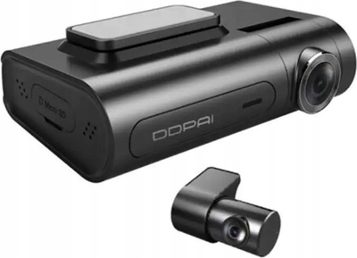 Dy videoregjistrues makinash DDPAI X2S Pro Dual, 2K përpara, 4G WiFi, të zinj