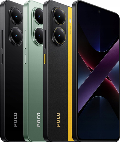 Телефон POCO X7 Pro, 6.67\", 8GB 256GB, 5G, зелена
