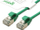 Kabëll rrjeti Roline Patch U/FTP Cat6a, 10Gbps, 0.30m, i gjelbër