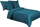 Сет постелнина Bedding Solid Color, 140x200 cm, премиум сатен, златна боја