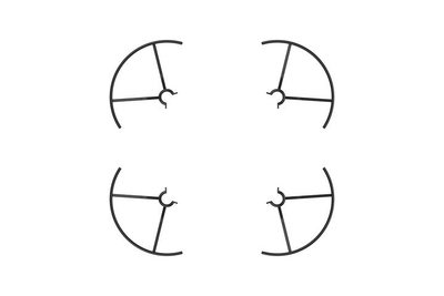 Mbrojtëse helikash për dron Ryze Tello, set 4 copë, të zeza