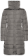 Xhaketë Geox Airell Long Coat Cloudy Grey W8428G-T2512-F1479, hiri, nr. 40
