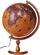 Декоративен глобус Globe 320 Sailing Ships, осветлен, дрвена основа, 320 mm