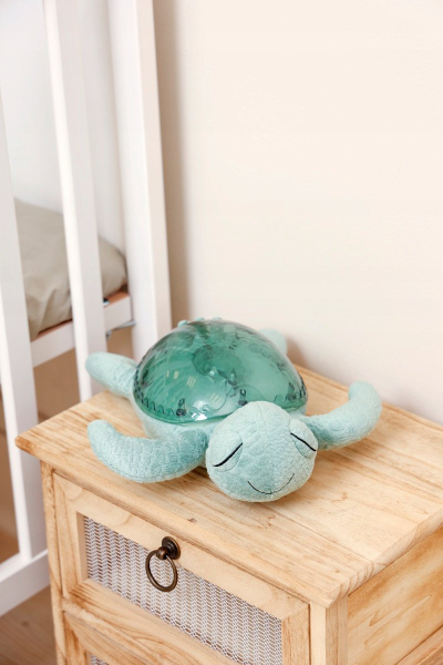 Dritë nate Cloud B Tranquil Turtle, проектор со океански бранови, USB C, зелена