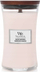 Qiri aromatik WoodWick Sheer Tuberose, kavanoz i madh, 609 g, rozë e hapur