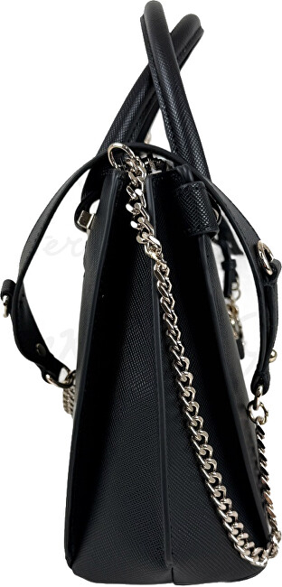 Çantë dore Guess Serenova HWZG80 91060, për femra, e zezë