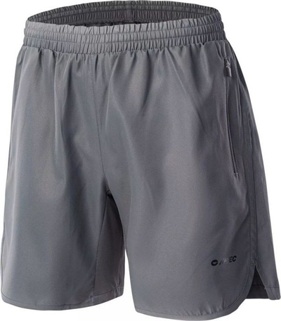 Shorce sportive për meshkuj Hi-Tec HICKO, poliester, madhësia XL, gri