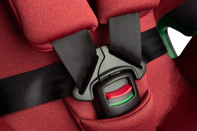 Sedilje auto FORTIS i-Size, 40-150 cm, ISOFIX, burgundy