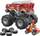 Set ndërtimi MEGA Hot Wheels 5 Alarm Fire Truck Monster Truck, 284 copa, me figurë, shumëngjyrësh