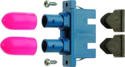 Konektor fibër optike Telegärtner 100007264, FO, 1 copë, blu