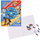 Set ngjyrosjeje KIDS Paw Patrol, bllok 21x28 cm, 12 mini lapsa dylli, shumëngjyrësh
