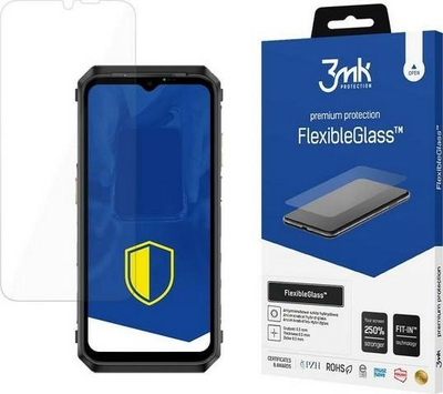 Xham mbrojtës 3mk FlexibleGlass për Ulefone Power Armor 19, hibrid, transparent
