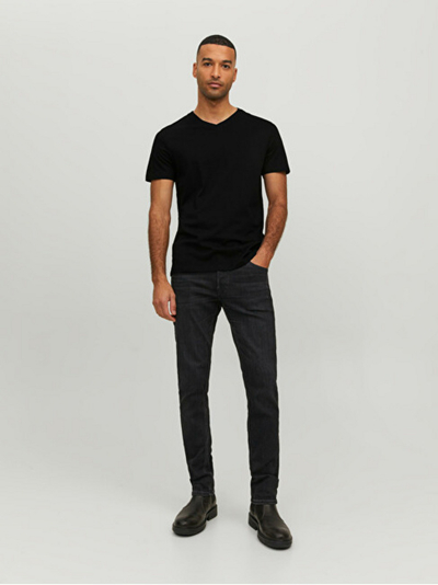 Maicë Jack&Jones JJEORGANIC Standard Fit, e zezë