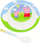 Set pjatë edhe lugë për mikrovalë Peppa Pig Stor 85278, 2 copë, plastike, me shumë ngjyra
