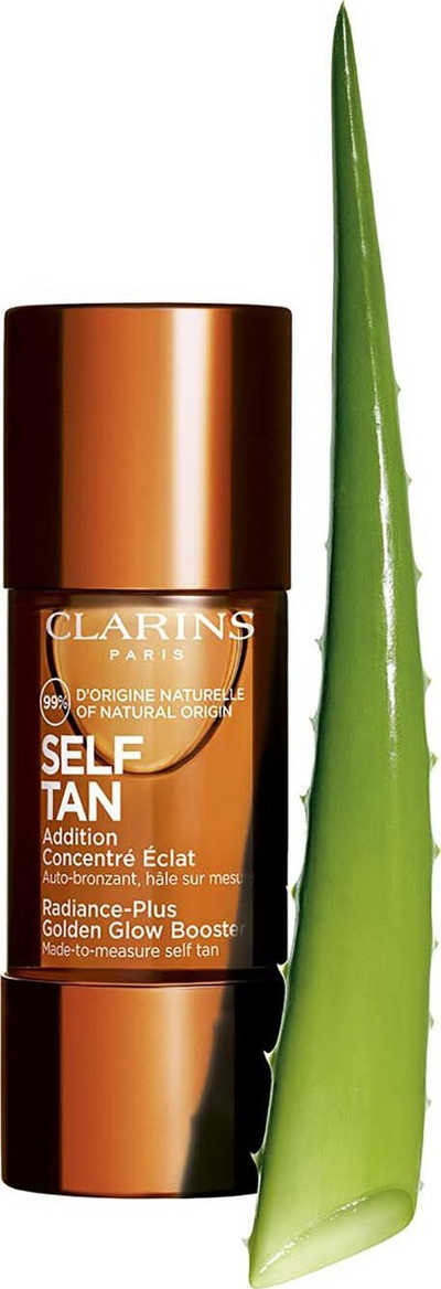 Booster autobronzues për fytyrë Clarins Radiance Plus Golden Glow, 15ml, efekt gradual
