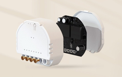 Модул прекинувач за ѕид Meross MSS815MA UN, WiFi, Matter, бел