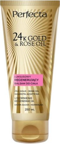 Лосион за тело Perfecta 24K Злато и Роза, регенерирачки, 200ml