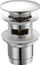 Tap lavamani click clack, diametër 66mm, krom