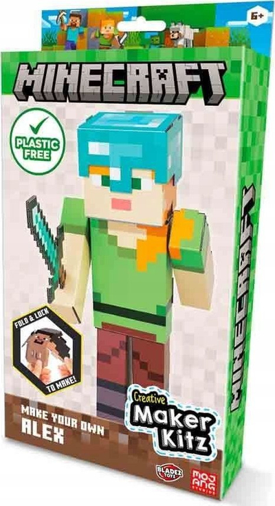 Figurinë kartoni Minecraft Build Alex MC85804, 24cm