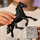 Figurë lodër Schleich Horse Club Friesian Stallion, kalë friesian, i zi