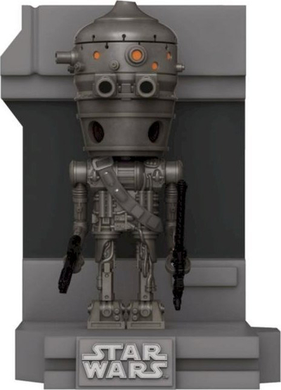 Figurë koleksioni Funko Pop Star Wars IG-88, Deluxe Bounty Hunters, gri metalike