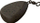 Peshë për peshkim FOX Flat Pear Lead 3.0oz 85g