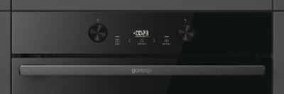 Furrë e integruar Gorenje BPS6737E04DBG, 77L, pirolizë, e zezë