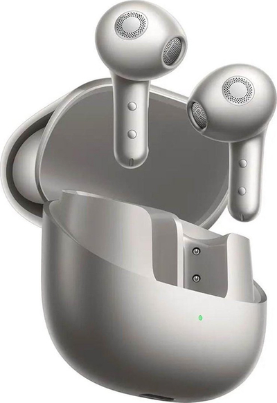 Безжични слушалки Xiaomi Buds 5, Bluetooth, поништување бучава, титаниум сива