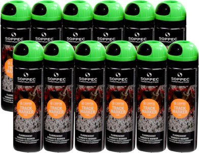 Sprej florescent SOPPEC TrackMarker, 500 ml, jeshil