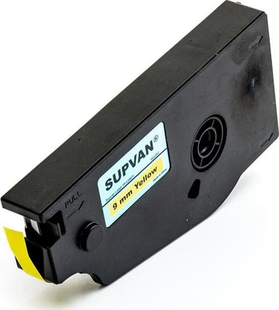 Shirit etiketimi Supvan TP-L09EY, 9mm, 16m, i verdhë