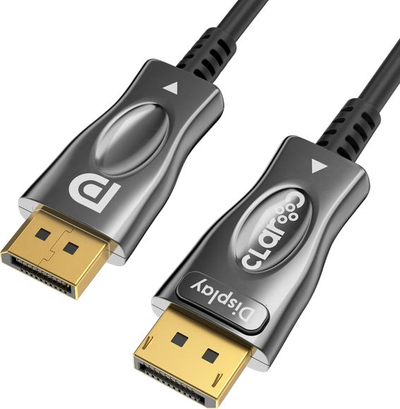 Kabllo DisplayPort Claroc CLAROC-DP-14-10M, 10 m, 8K, gri