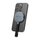 Memorie portative magnetike BlitzWolf BW-SSD4, 256GB, me kabllo të integruar, gri metalike