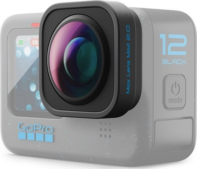 Modul lente GoPro Max Lens Mod 2.0 H12, kënd 177°, i fortë kundër gërvishtjeve