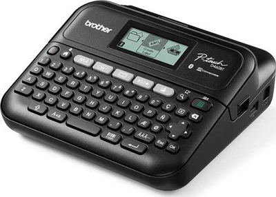 Printer etiketash Brother PT-D460BTVP, me USB dhe Bluetooth, portativ, i zi