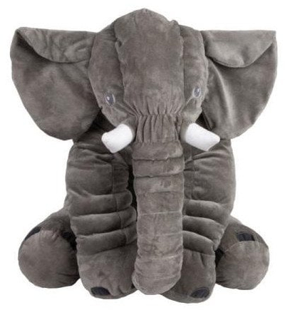 Lodër pellushi elefant, 60 cm, gri