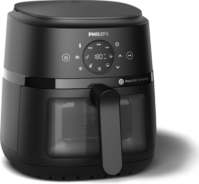 Fritezë me ajër Philips Airfryer 2000 Series NA220/00, 4.2L, RapidAir, e zezë