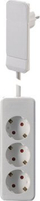 Kabllo zgjatuese Bachmann FLAT PLUG, 2 dalje, 1.6m, e bardhë