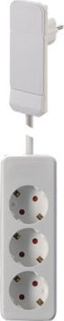 Kabllo zgjatuese Bachmann FLAT PLUG, 2 dalje, 1.6m, e bardhë
