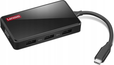 Dok USB C Lenovo 100 Travel GX91M73945, HDMI, VGA, PD 100W, gri