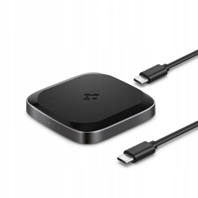 Karikues wireless Spigen, 15W, Fast Charge, i zi