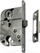 Bravë e brendshme dere Abloy 2018 0068 CR, mekanizëm cilindër, krom