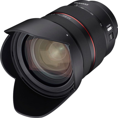 Objektiv Samyang AF 24-70mm F2.8 FE, zoom standard, për Sony FE, i zi