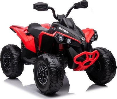 Quad elektrik për kalamoj CAN-AM Renegade, me telekomandë 2.4G, me drita LED, i kuq