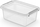 Kuti plastike organizuese me kapak, 12.5L, transparente