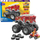 Set ndërtimi MEGA Hot Wheels 5 Alarm Fire Truck Monster Truck, 284 copa, me figurë, shumëngjyrësh