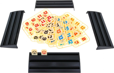 Loja tavoline Logico Logical Number Game Rummy, për fëmijë 3+, edukative, shumëngjyrëshe